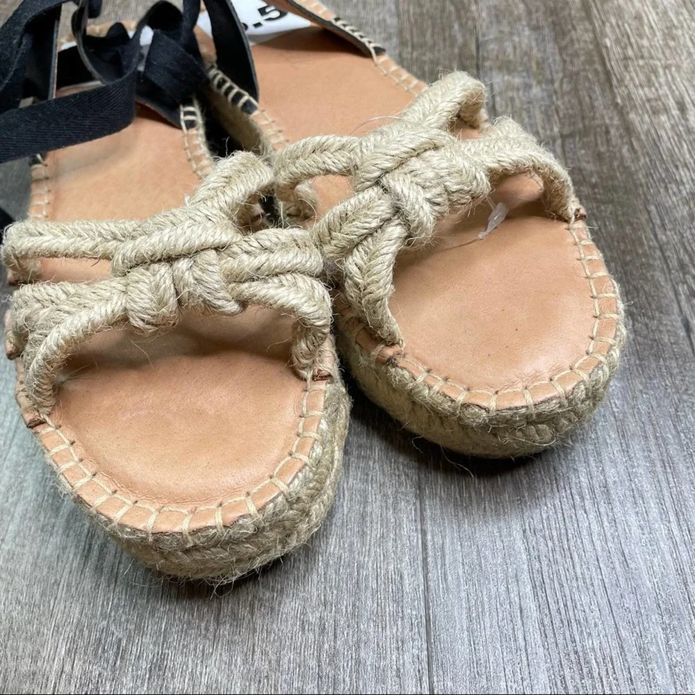 Madewell Gwen Espadrille Sandals Size 6.5 - Picture 5 of 6